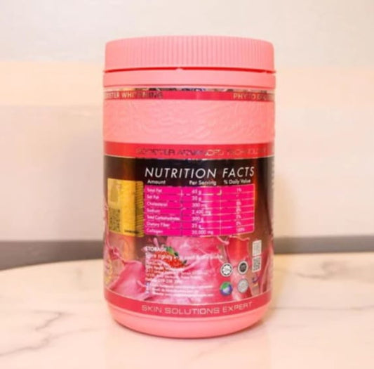 PEPTIDE DE COLLAGENE MARIN 10000MG A BASE DE FRAISE