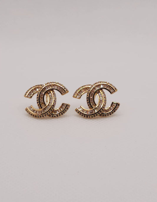 BOUCLE D'OREILLE CHARMY PLAQUÉ OR 18K