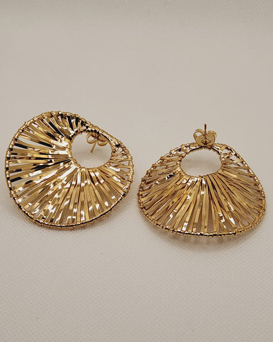 BOUCLE D'OREILLE OLIVIA GLAMOUR 18K