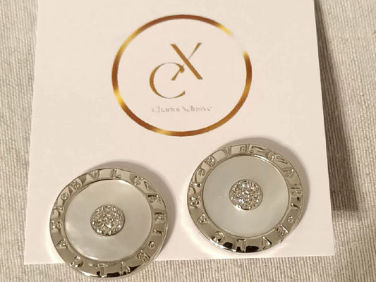 BOUCLES D'OREILLES ANGEL ARGENT RHODIÉ