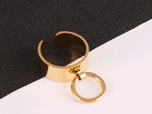 GOLDEN ACIER INOXYDABLE CHIRURGICAL 18K
