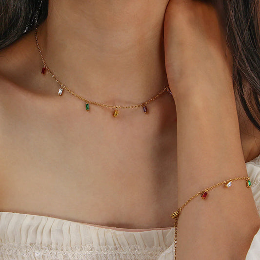 GLOWY ACIER INOXYDABLE 18K