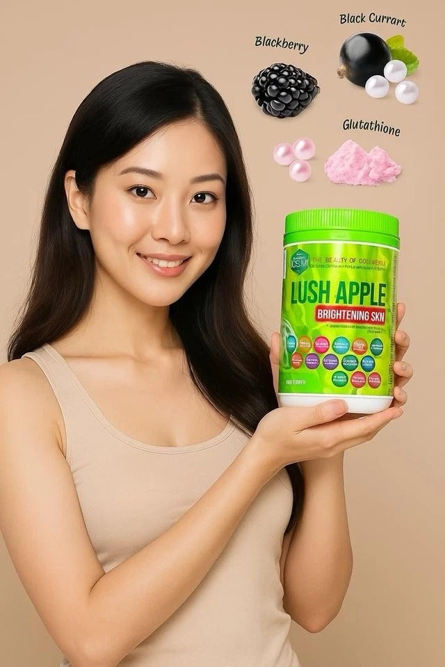 Lush Apple Brightening Collagen & Glutathione 50,000mg