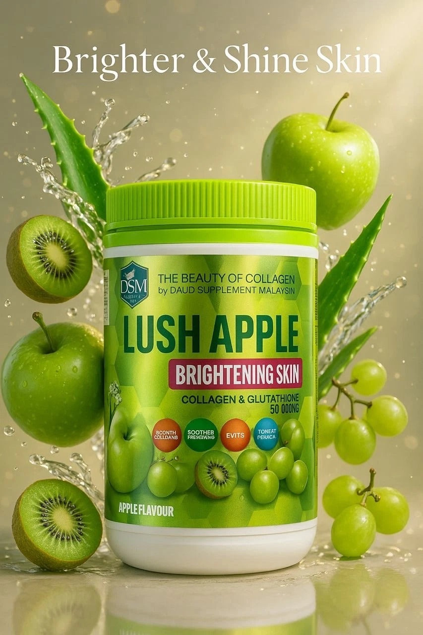 Lush Apple Brightening Collagen & Glutathione 50,000mg